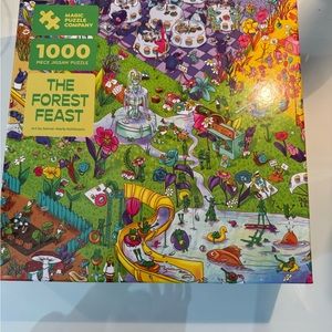 The Forest Feast 1000 piece Magic Puzzle